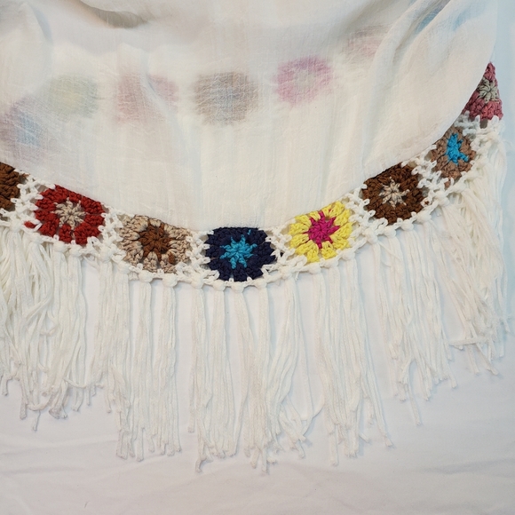 Sadie & Sage Boho Crochet Fringe dress - Picture 6 of 9